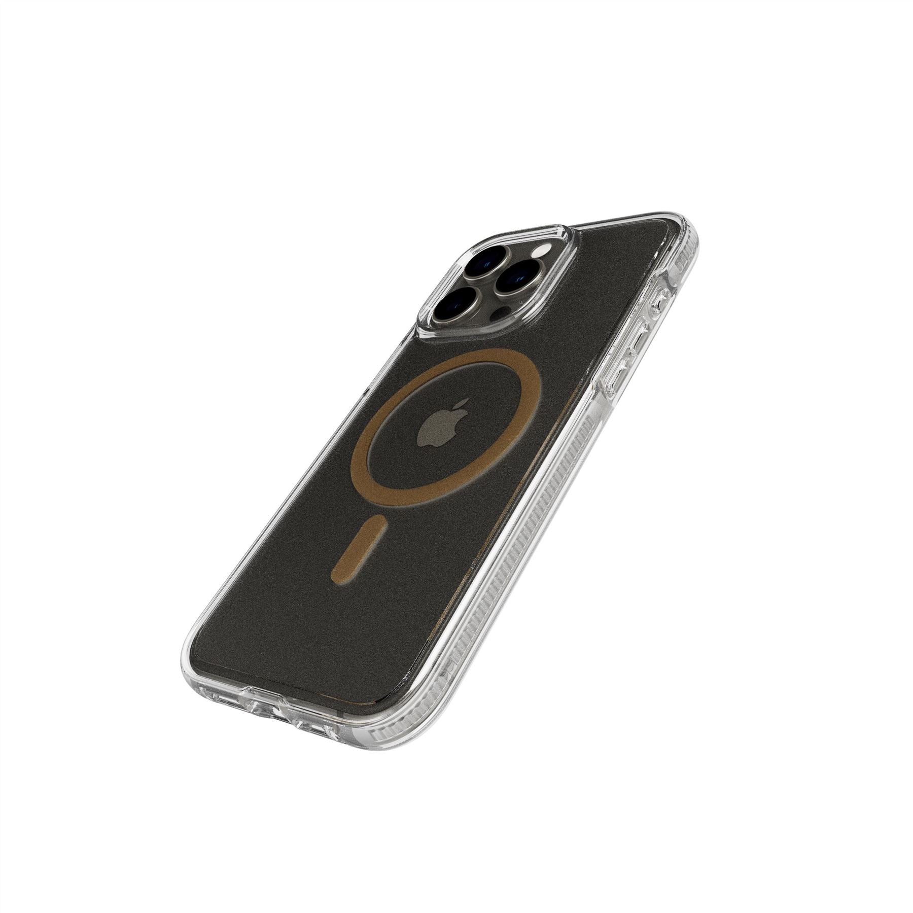 tech21-flexquartz-iphone-15-pro-max-h-lle-gold-klar image 3