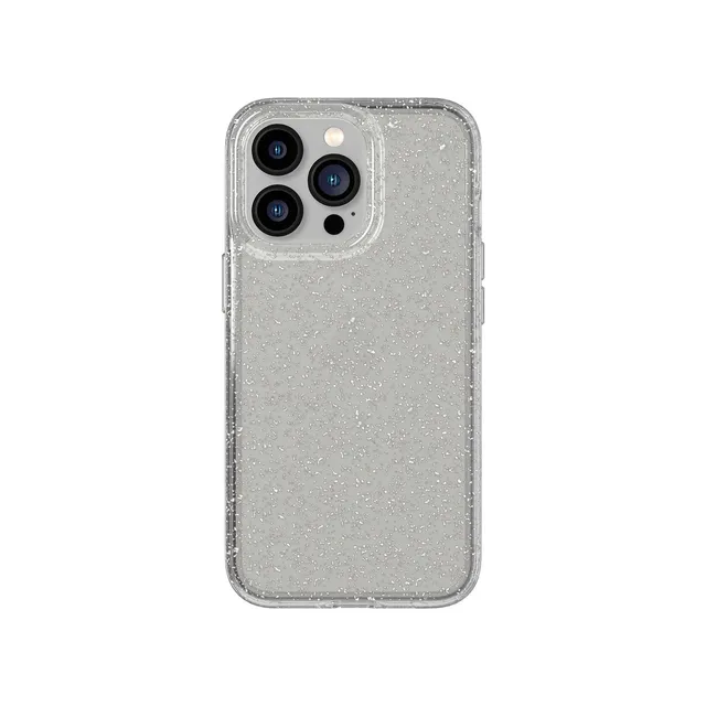 tech21-evosparkle-iphone-13-pro-handyh-lle-silber-glitzer-12ft image 1