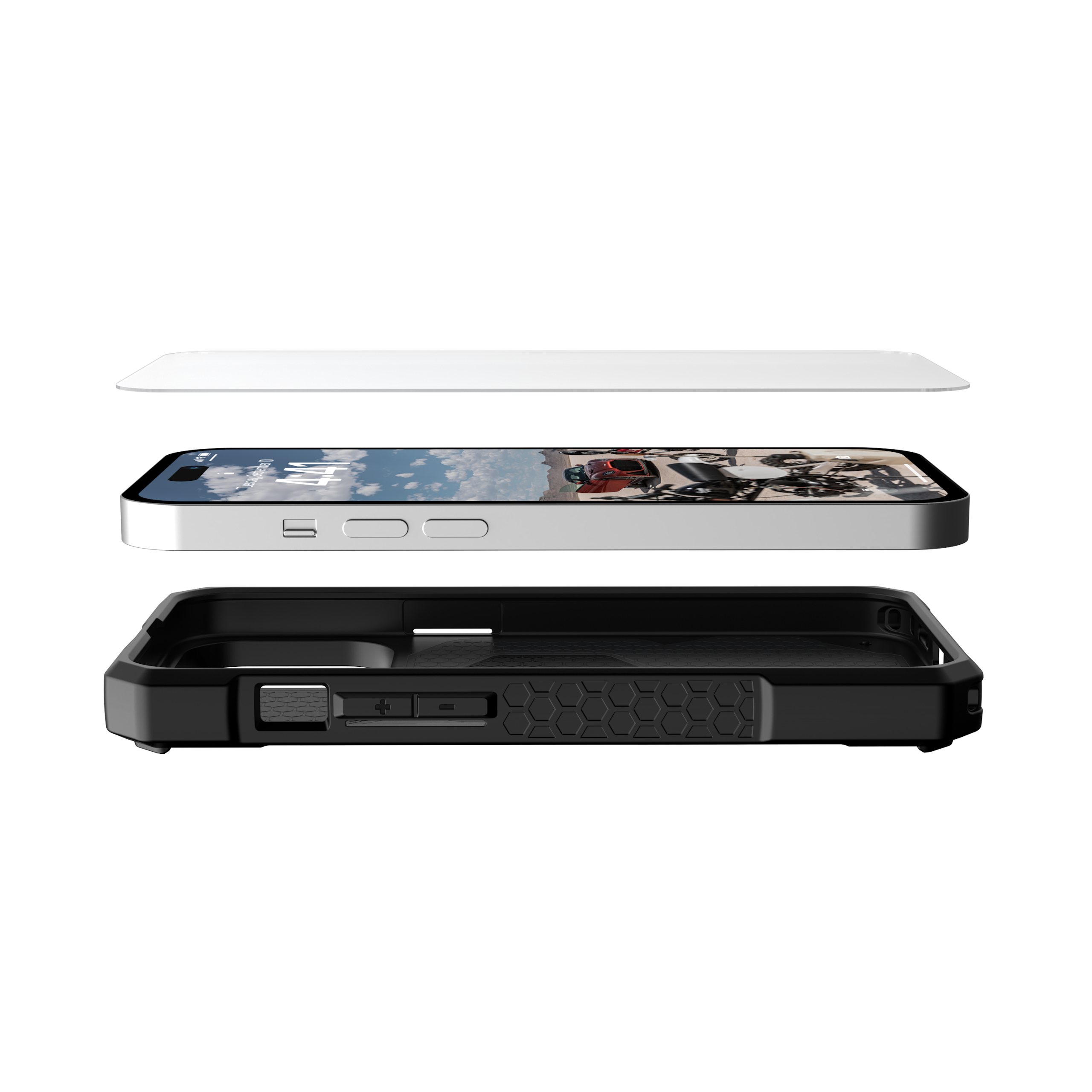 uag-standard-issue-iphone-14-pro-panzerglas-shield-plus image 4
