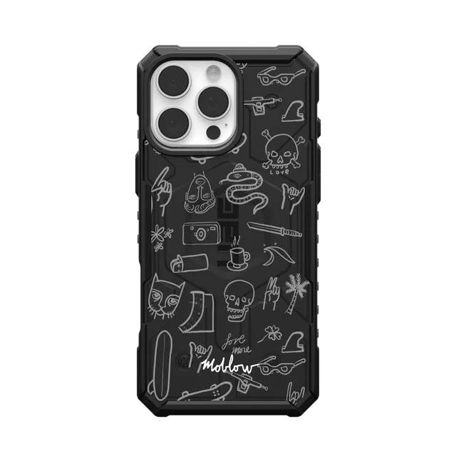 uag-pathfinder-iphone-16-pro-max-h-lle-doodles-magsafe image 1