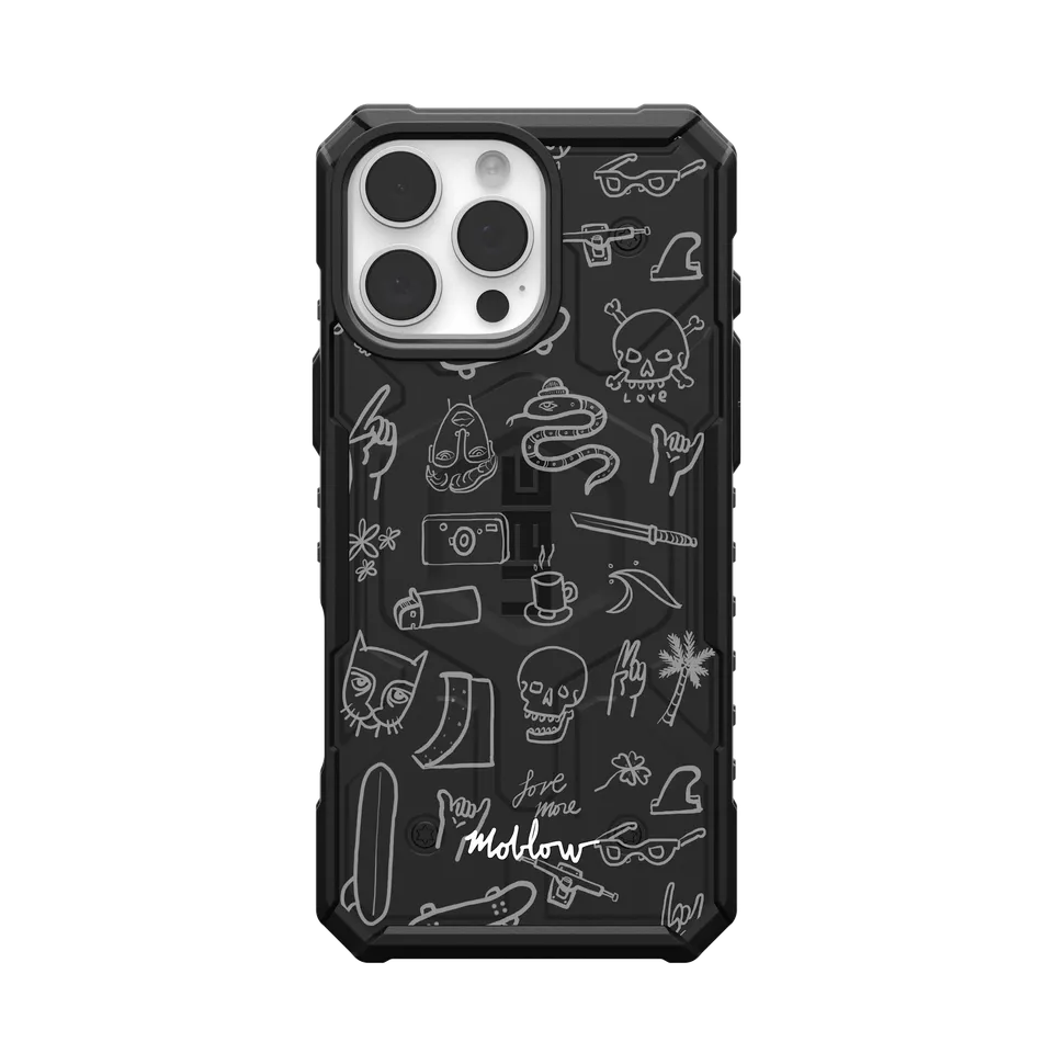 uag-pathfinder-iphone-16-pro-max-h-lle-doodles-magsafe image 1