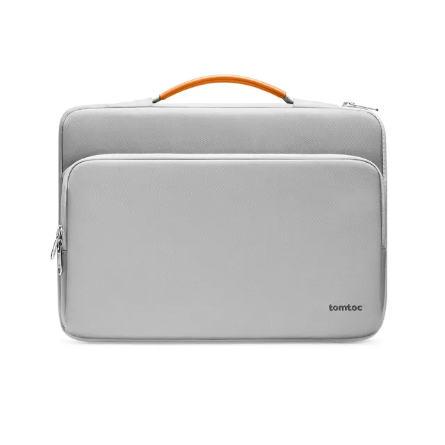 tomtoc-defender-a14-laptop-briefcase-16-zoll-grau-recycelt image 1