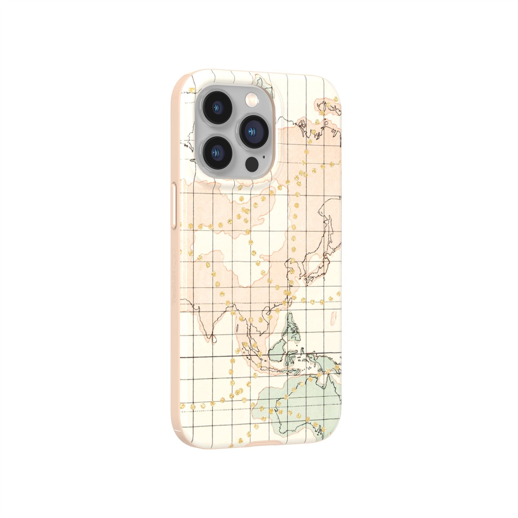 tech21-evoart-iphone-13-pro-h-lle-wonderers-map-muster image 5