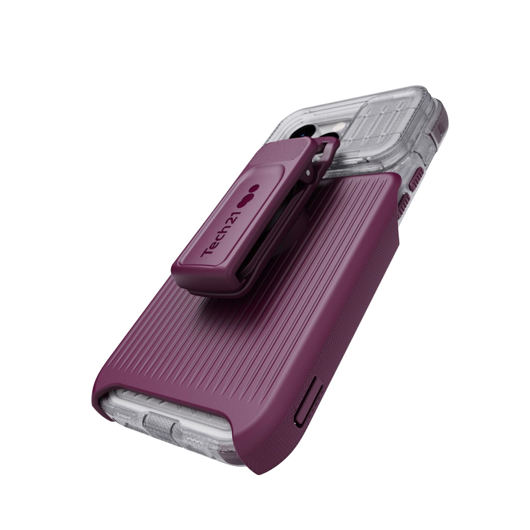 tech21-evomax-iphone-14-pro-max-h-lle-frosted-purple-magsafe image 3