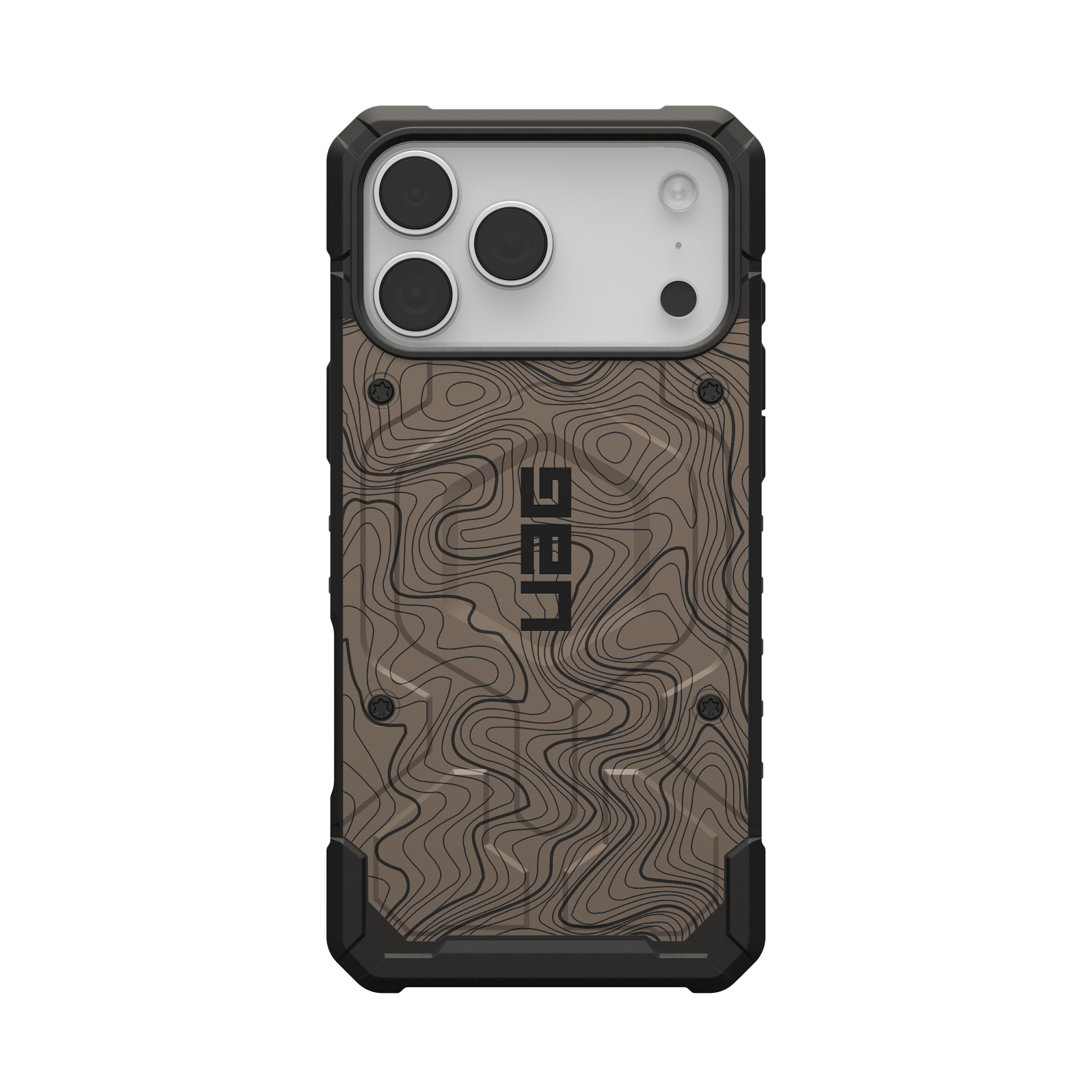uag-pathfinder-iphone-17-pro-max-h-lle-magsafe-fde-topography image 1