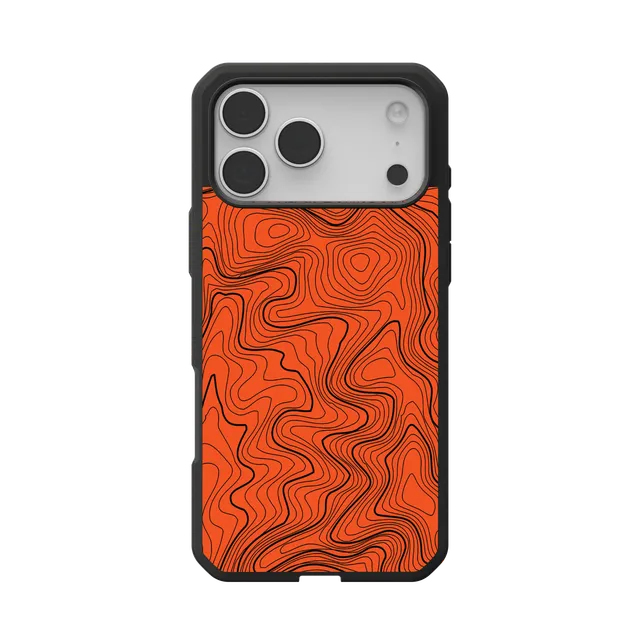 uag-civilian-lt-iphone-17-pro-max-h-lle-orange-topography-magsafe image 1