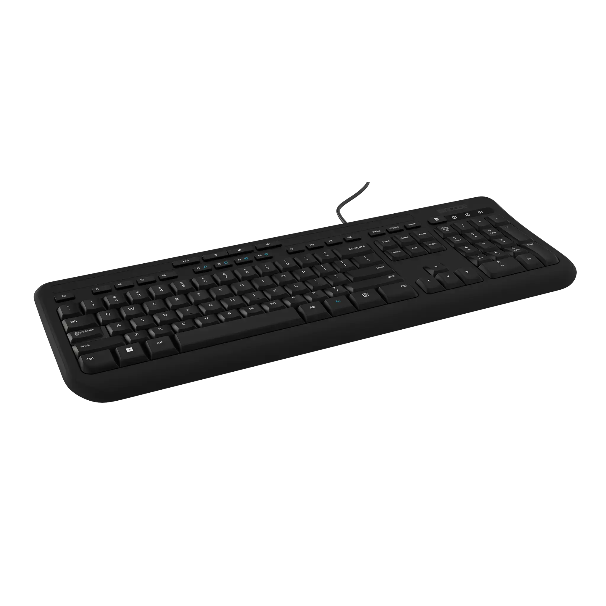 incase-designed-by-microsoft-wired-keyboard-600-tastatur-schwarz image 6
