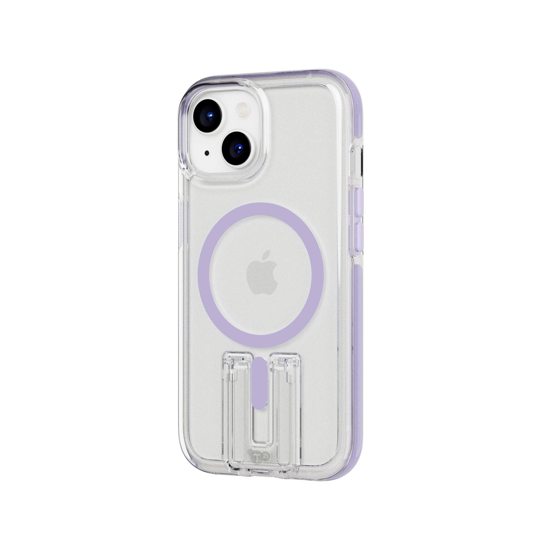 tech21-evocrystal-kick-iphone-13-15-h-lle-magsafe-clear-lilac image 5