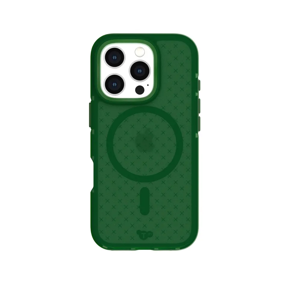tech21-evocheck-iphone-16-pro-handyh-lle-forest-green-magsafe-fallschutz image 1