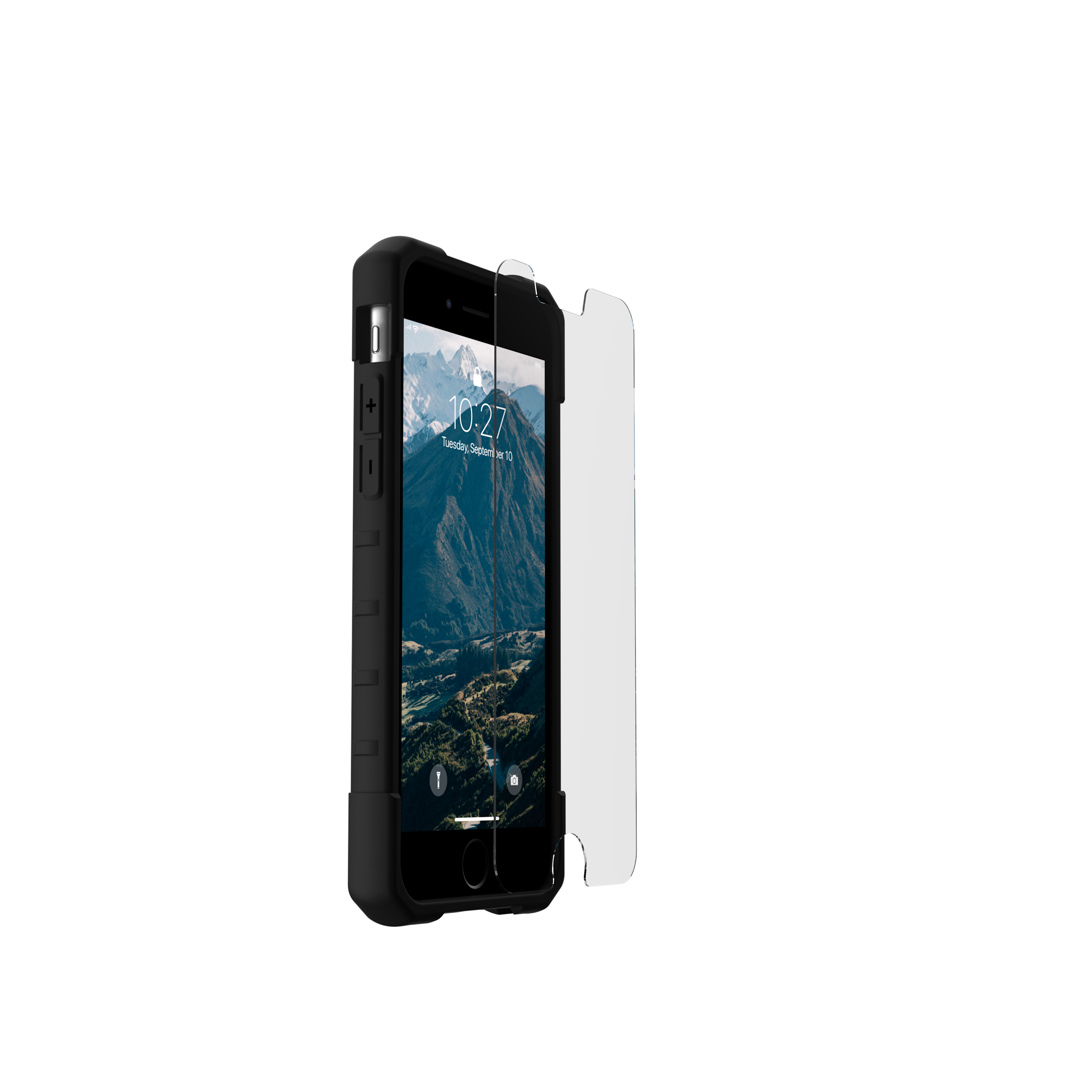 uag-standard-issue-iphone-se-2022-panzerglas-9h-klar image 2