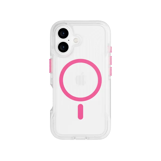 tech21-flexpro-iphone-16-handyh-lle-neon-pink-orange-magsafe image 1