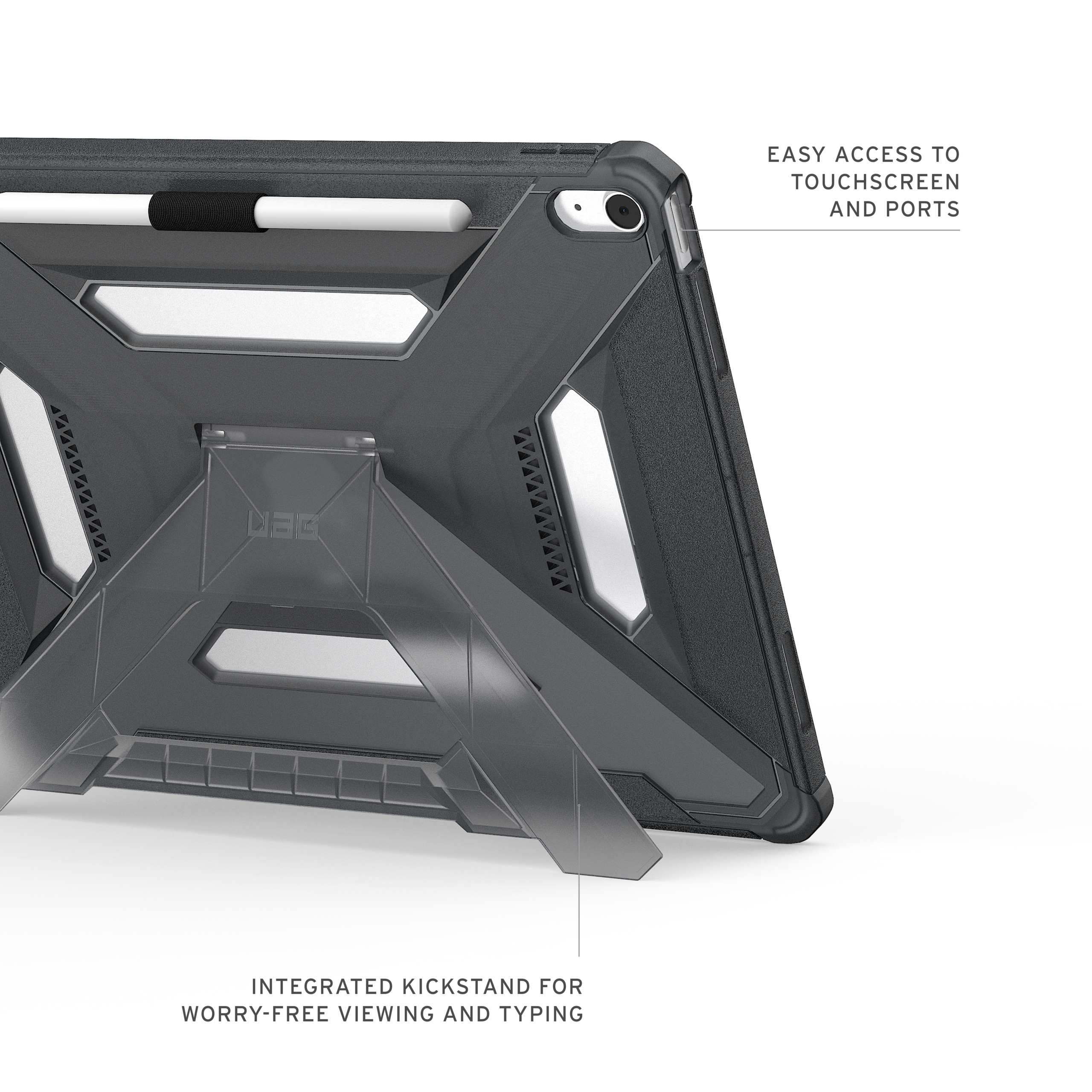uag-scout-plus-ipad-air-13-h-lle-m3-2025-kickstand-schwarz image 6