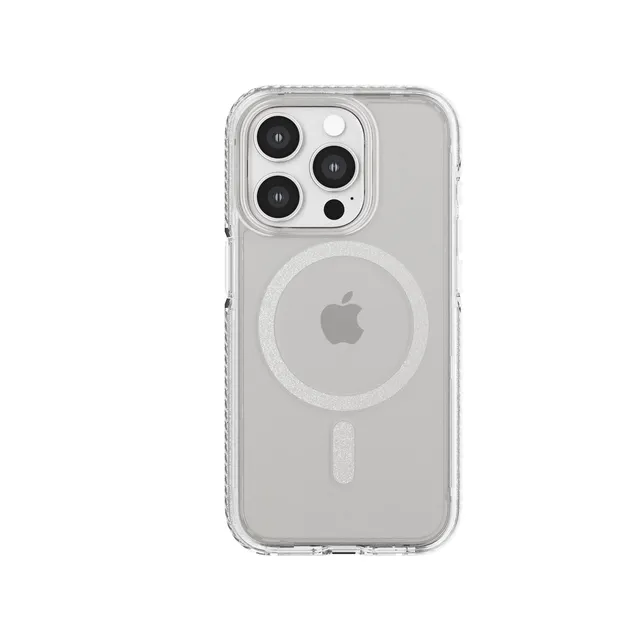 tech21-evocrystal-iphone-15-pro-handyh-lle-white-titanium-magsafe image 1