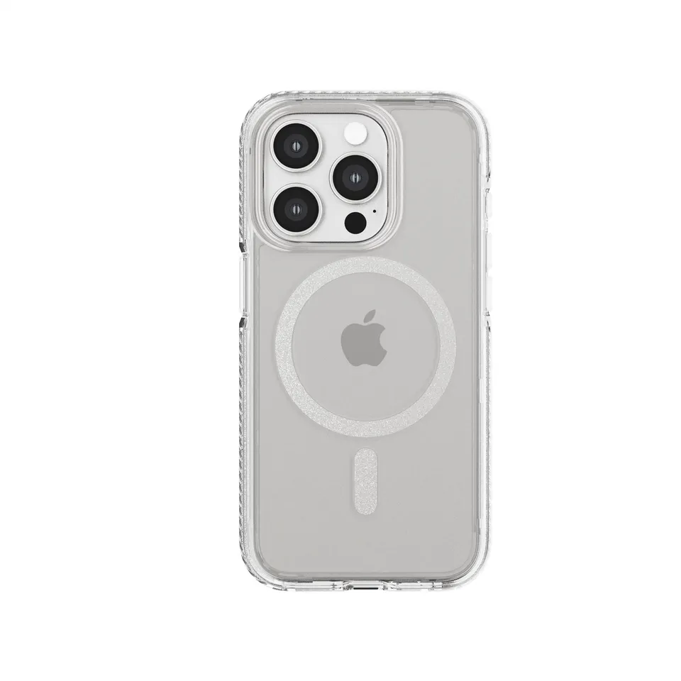tech21-evocrystal-iphone-15-pro-handyh-lle-white-titanium-magsafe image 1