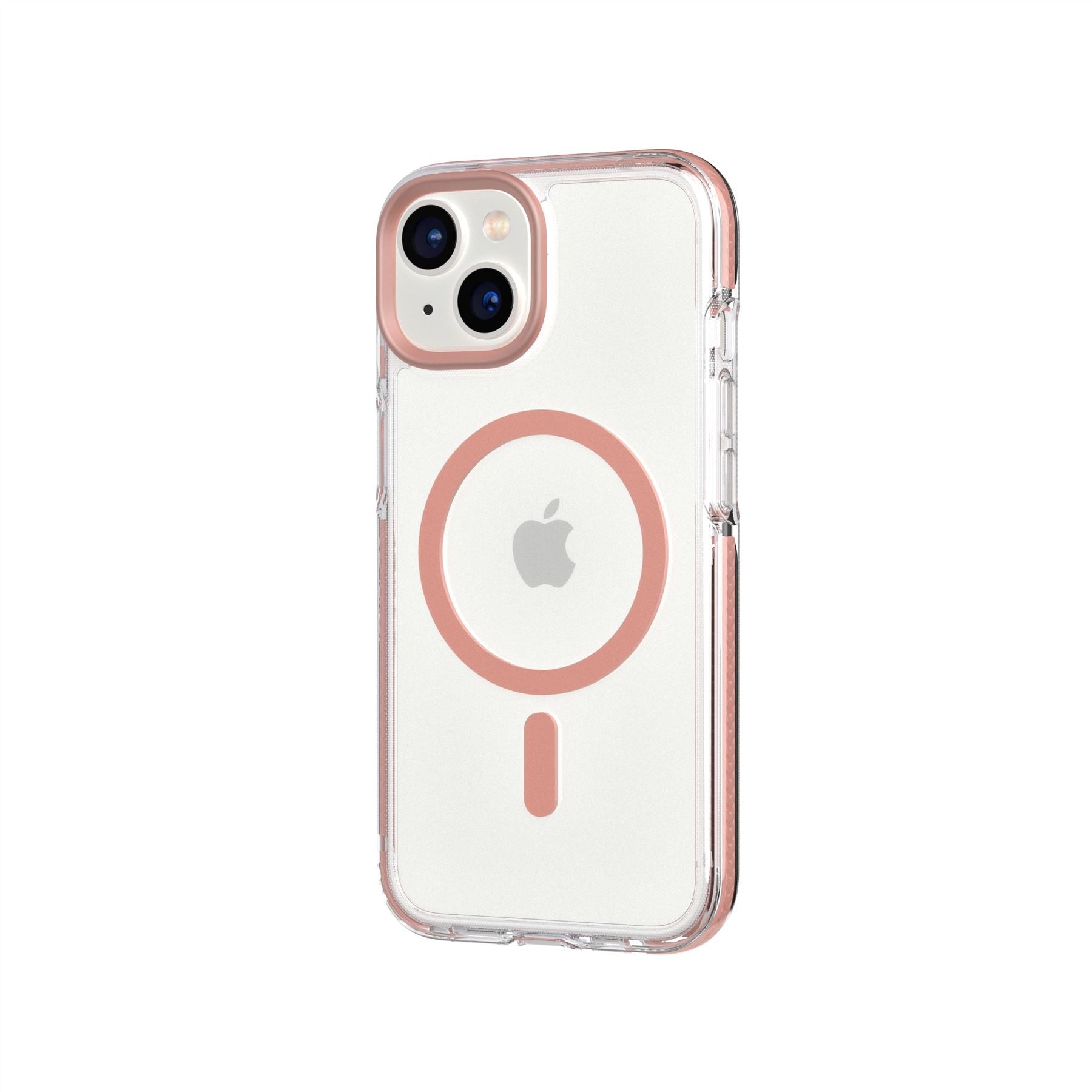 tech21-evocrystal-iphone-15-14-13-handyh-lle-clear-ros-gold-magsafe image 5
