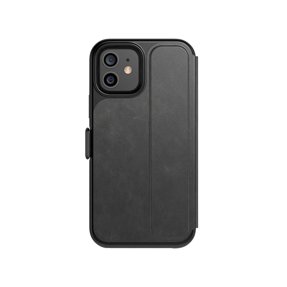 tech21-evo-wallet-iphone-12-12-pro-h-lle-smokey-black-kartenfach image 1