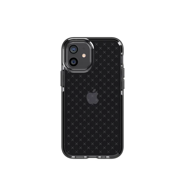 tech21-evocheck-iphone-12-mini-h-lle-smokey-black-12ft-fallschutz image 1