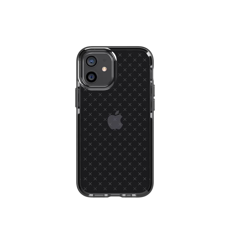 tech21-evocheck-iphone-12-mini-h-lle-smokey-black-12ft-fallschutz image 1