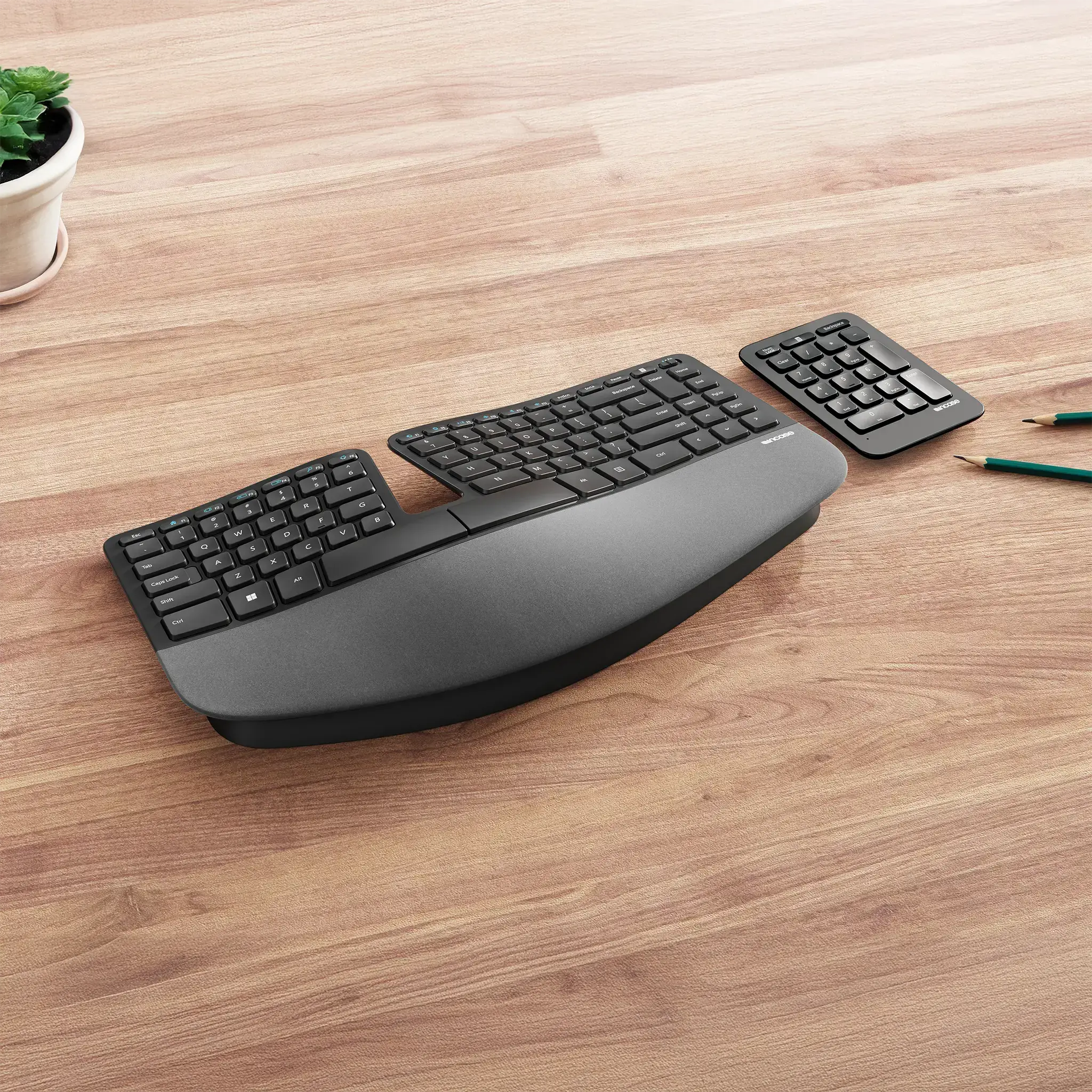 incase-designed-by-microsoft-sculpt-tastatur-schwarz-ergonomisch image 2