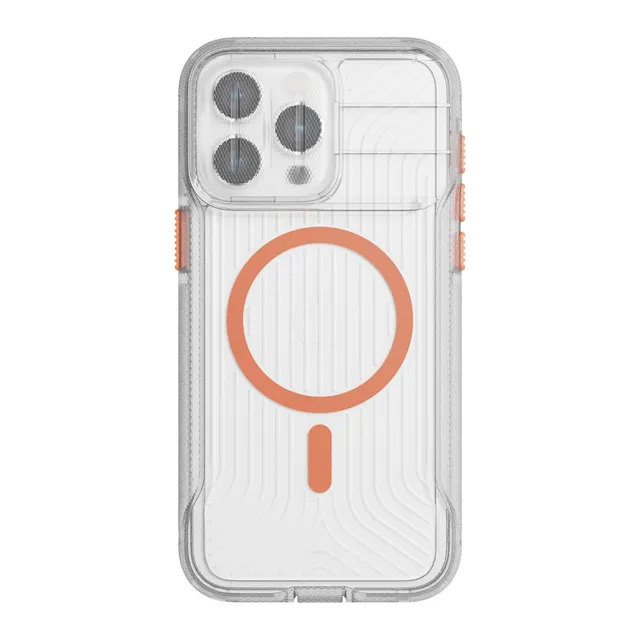tech21-evomax-iphone-15-pro-max-handyh-lle-clear-orange-magsafe image 1