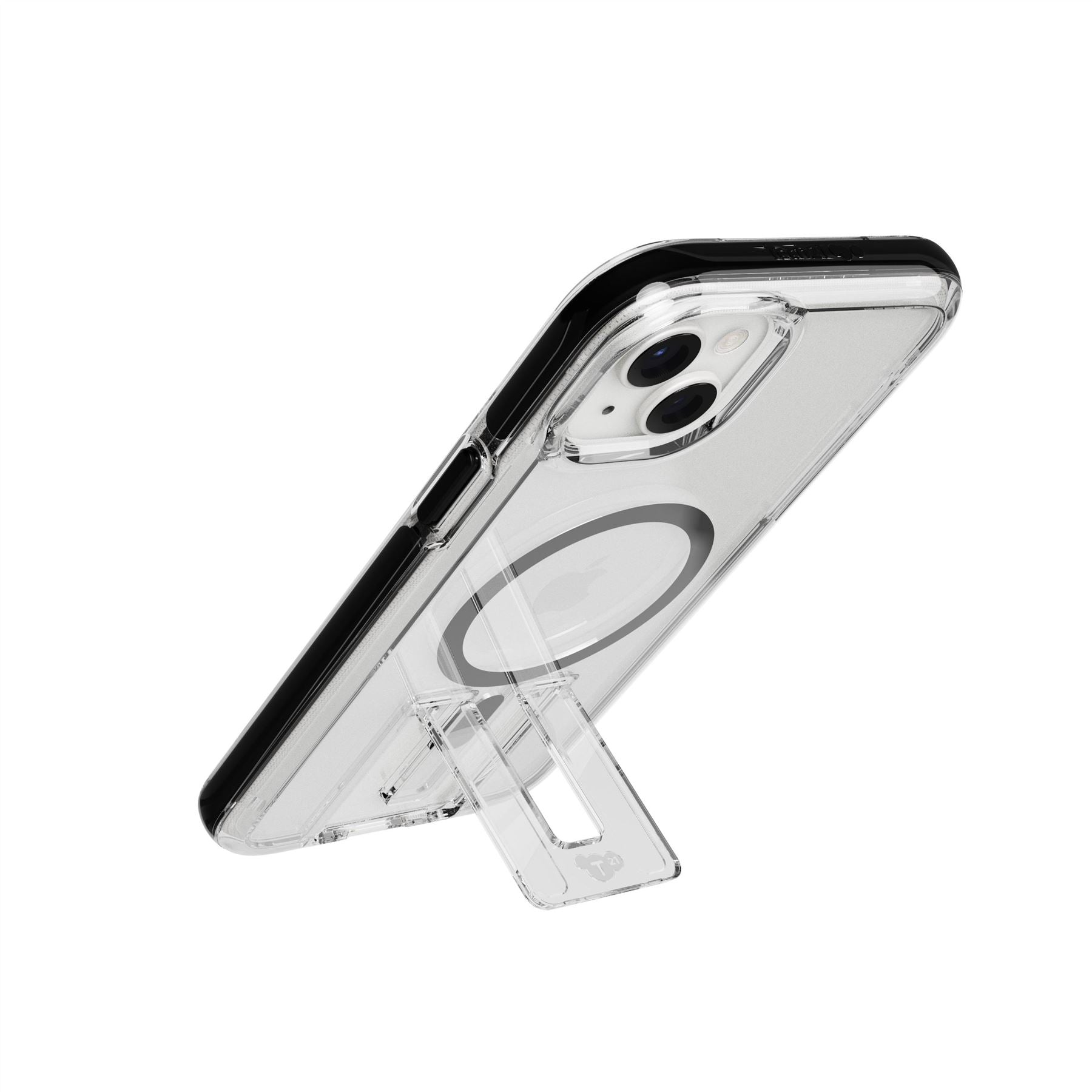 tech21-evocrystal-kick-iphone-15-plus-h-lle-clear-black image 8