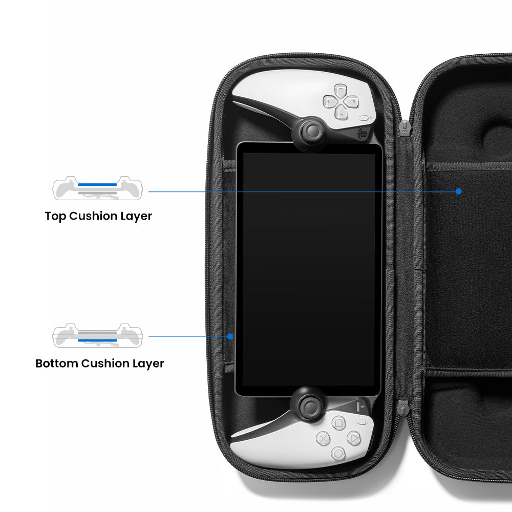 tomtoc-fancycase-g04-playstation-portal-case-filz-schutzh-lle image 5