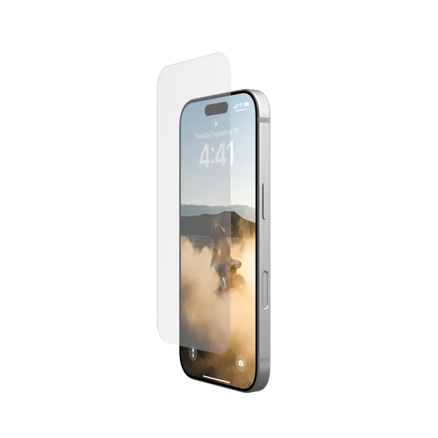 uag-standard-issue-glass-shield-ultra-panzerglas-iphone-16-pro-klar image 1