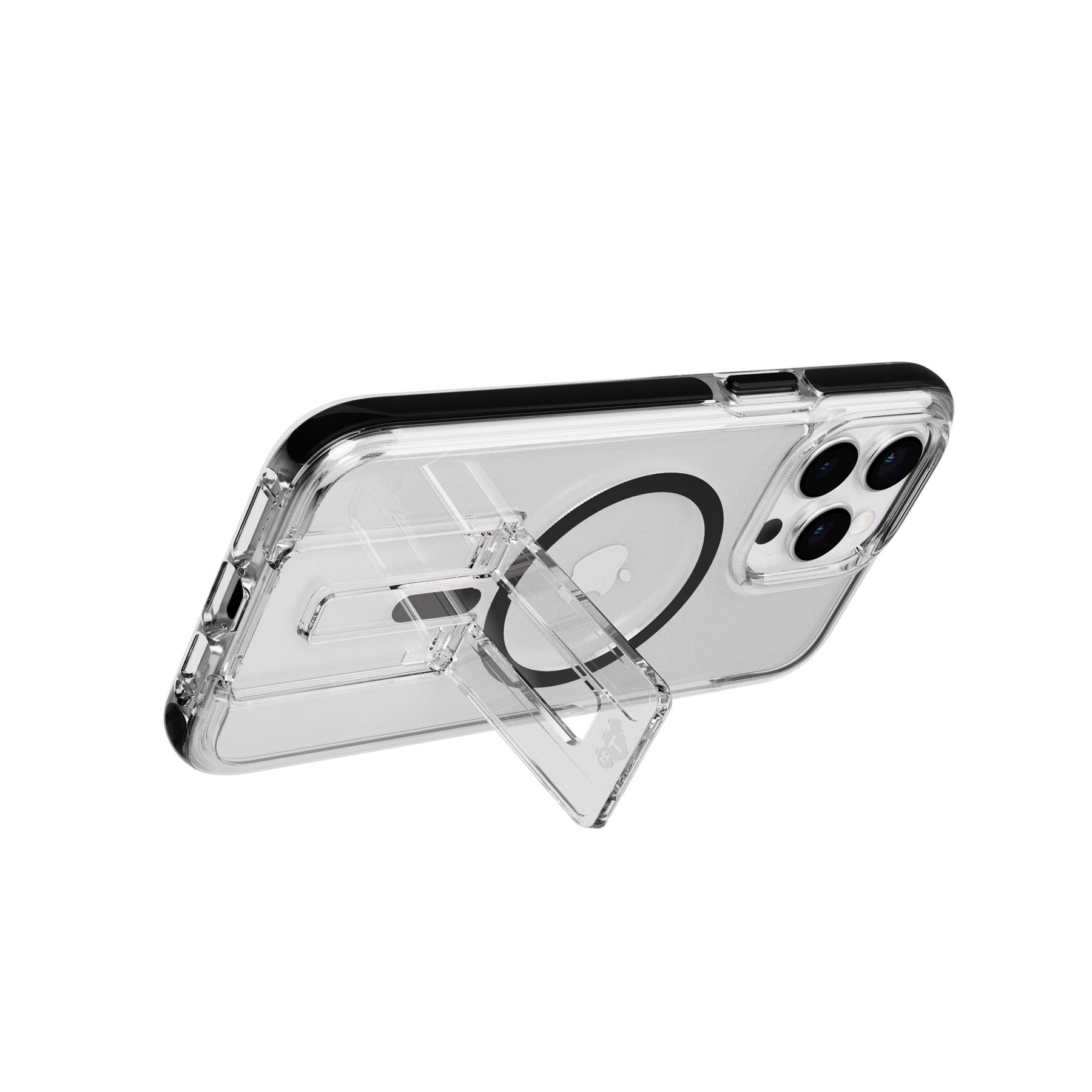 tech21-evocrystal-kick-iphone-15-pro-max-h-lle-clear-black image 7