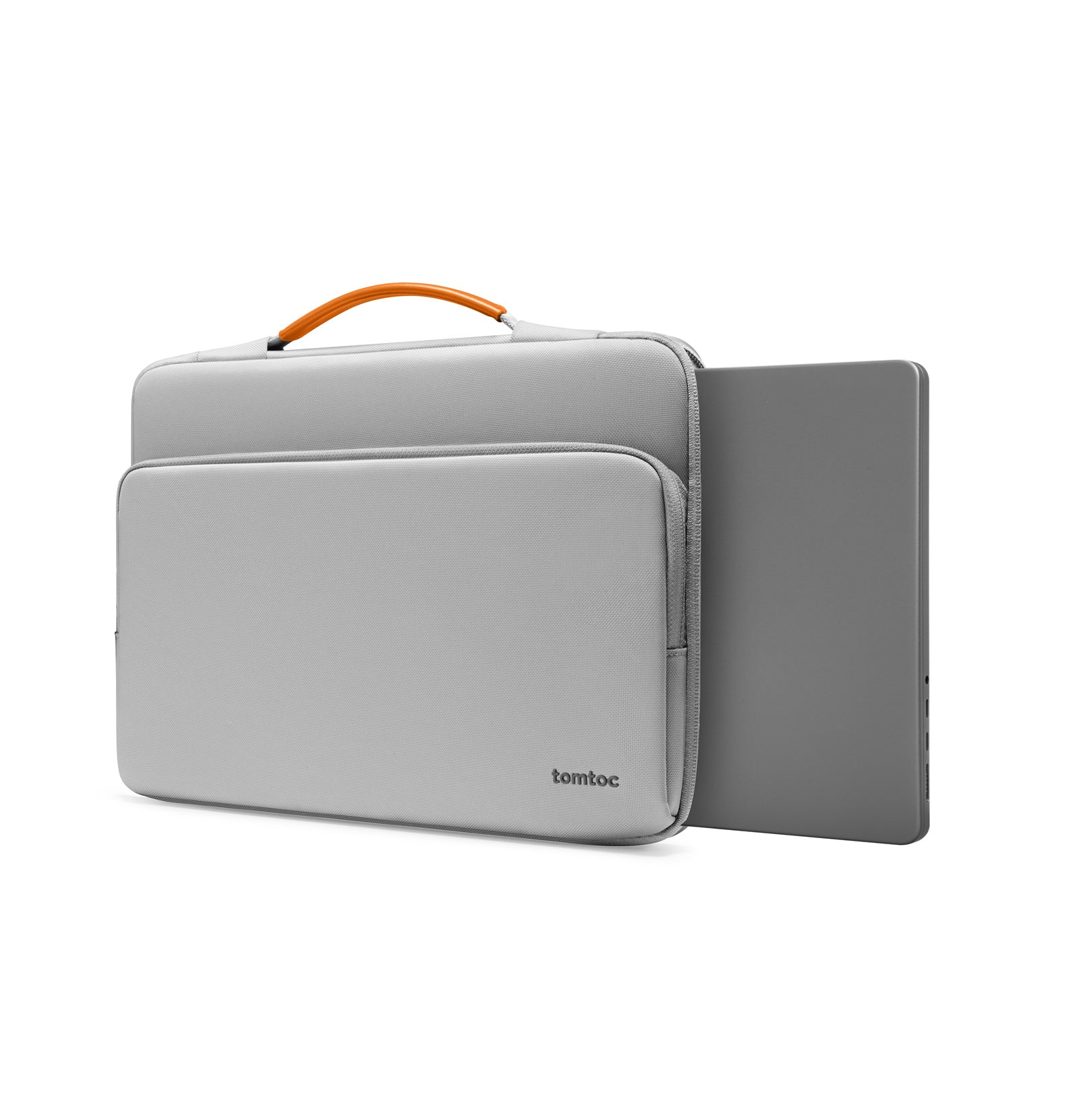 tomtoc-defender-a14-laptop-briefcase-16-zoll-grau-recycelt image 6