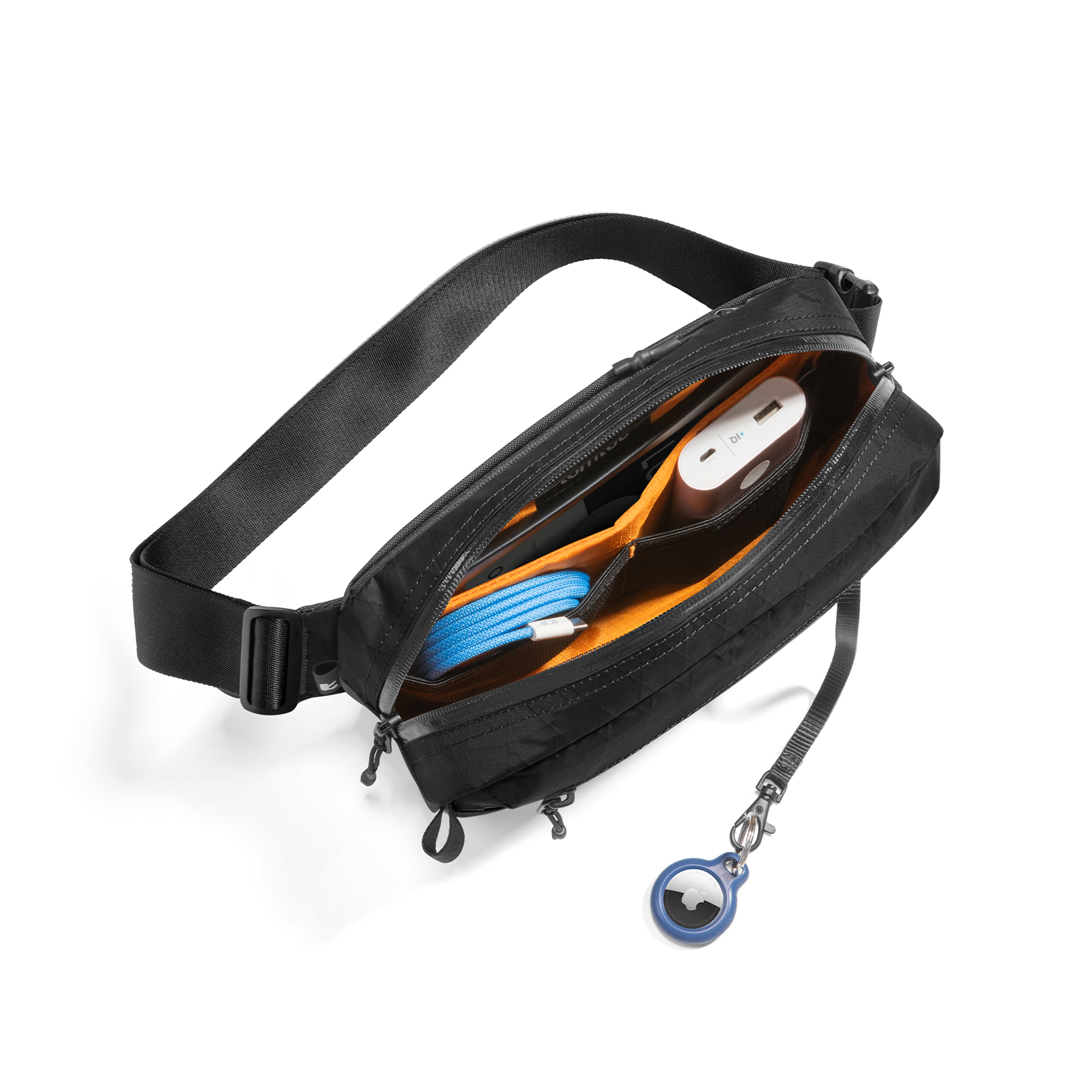 tomtoc-aviator-t35-chest-bag-2-5l-sling-schwarz-x-pac-rfid image 2