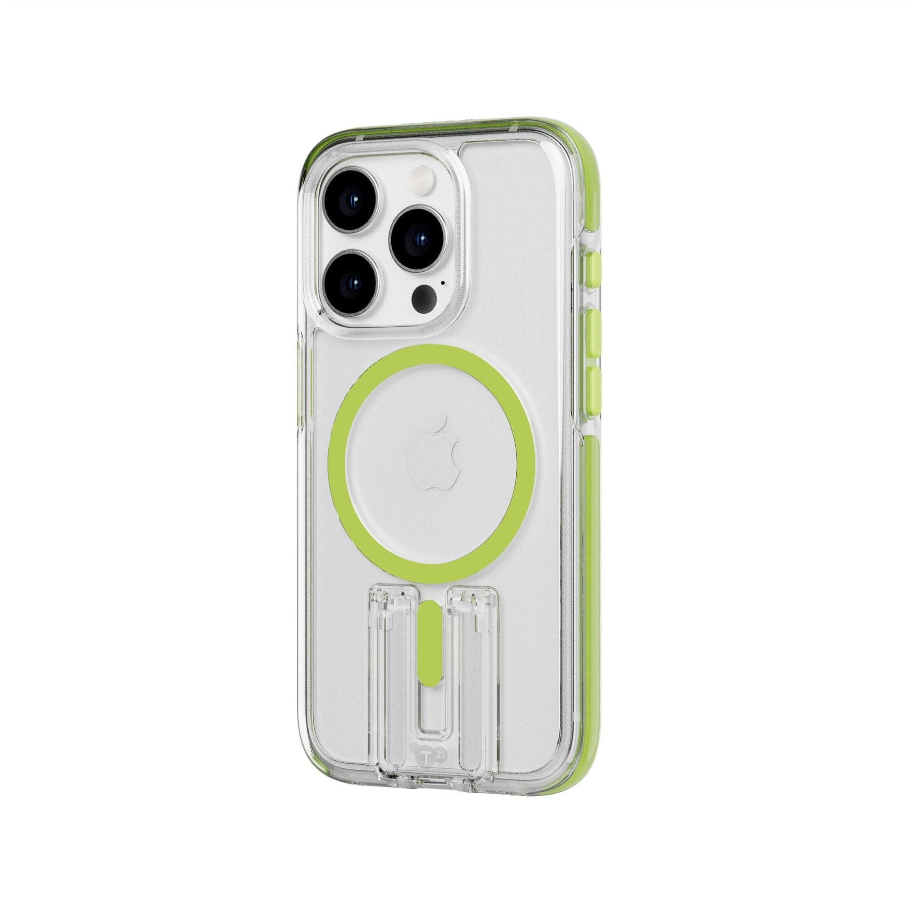 tech21-evocrystal-kick-iphone-15-pro-h-lle-lime-magsafe image 5