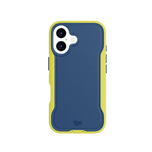 tech21-evopro-iphone-16-h-lle-navy-yellow-magsafe-robust image 1