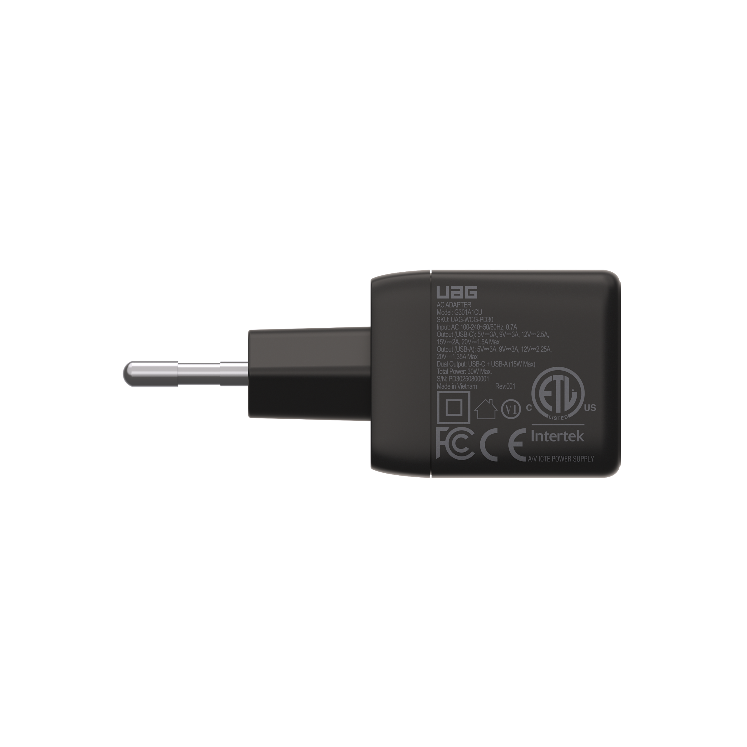 uag-srge-30w-wandladeger-t-2-port-gan-usb-c-a-eu image 6