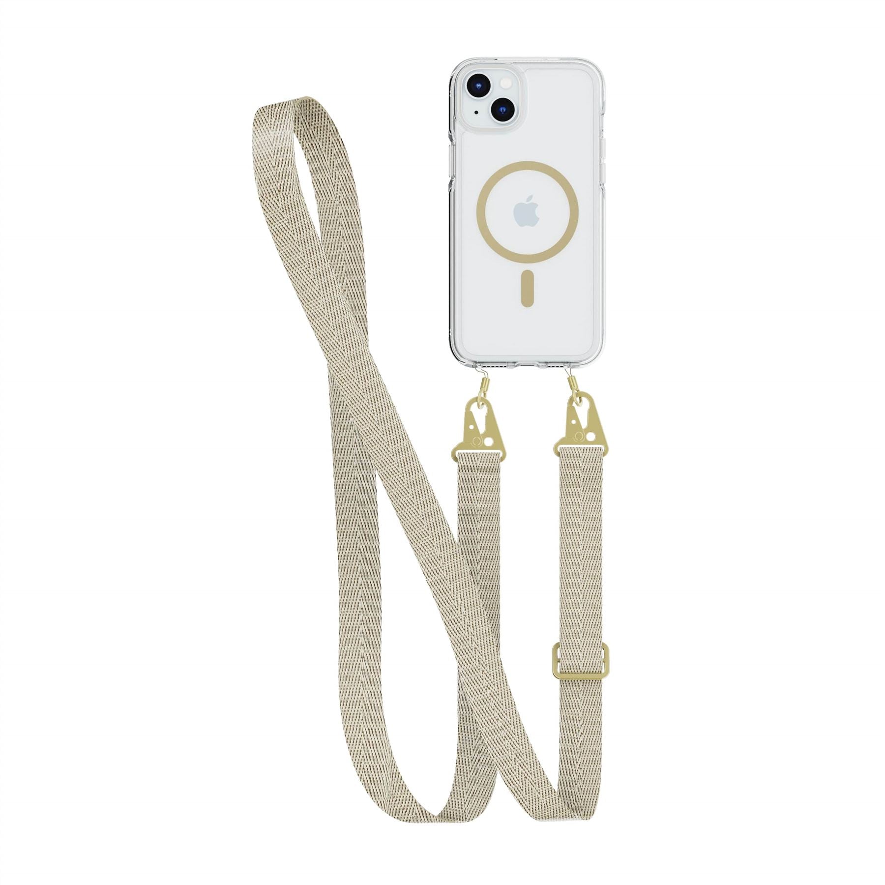 tech21-flexquartz-iphone-15-plus-h-lle-gold-magsafe-mit-band image 1