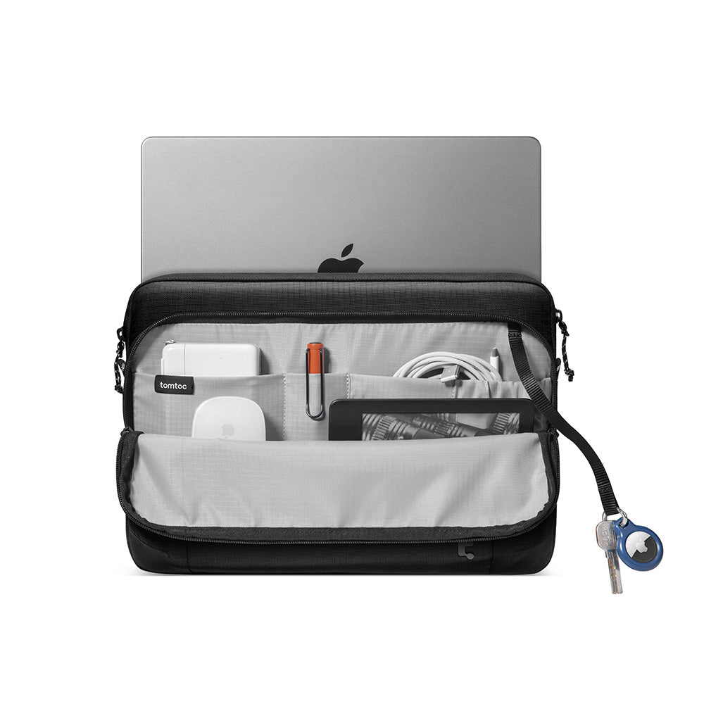 tomtoc-essence-a34-laptoptasche-13-zoll-schwarz-laptoptasche image 2