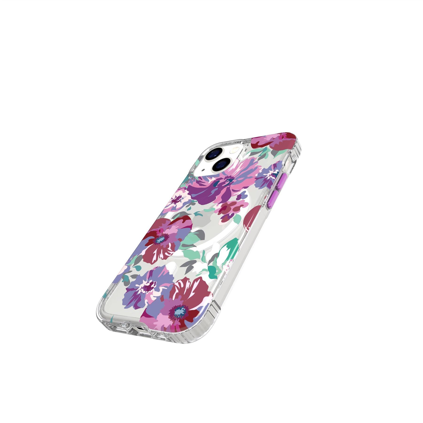 tech21-evoart-iphone-13-mini-handyh-lle-purple-anemone-magsafe image 3