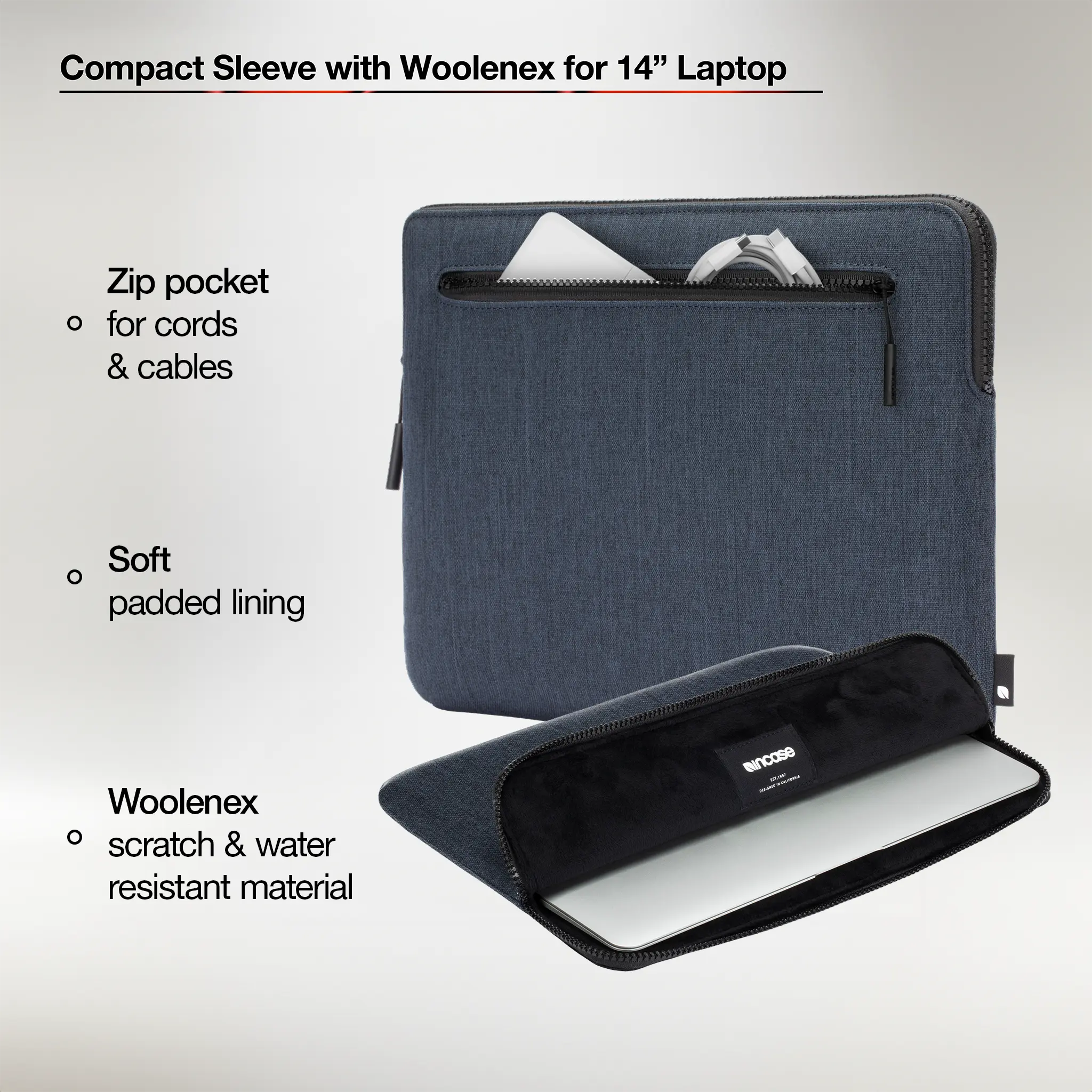 incase-compact-sleeve-laptoptasche-14-zoll-navy image 4