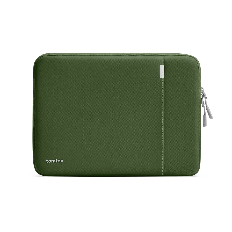 tomtoc-defender-a13-laptop-sleeve-16-zoll-schwarz-recycelt image 1