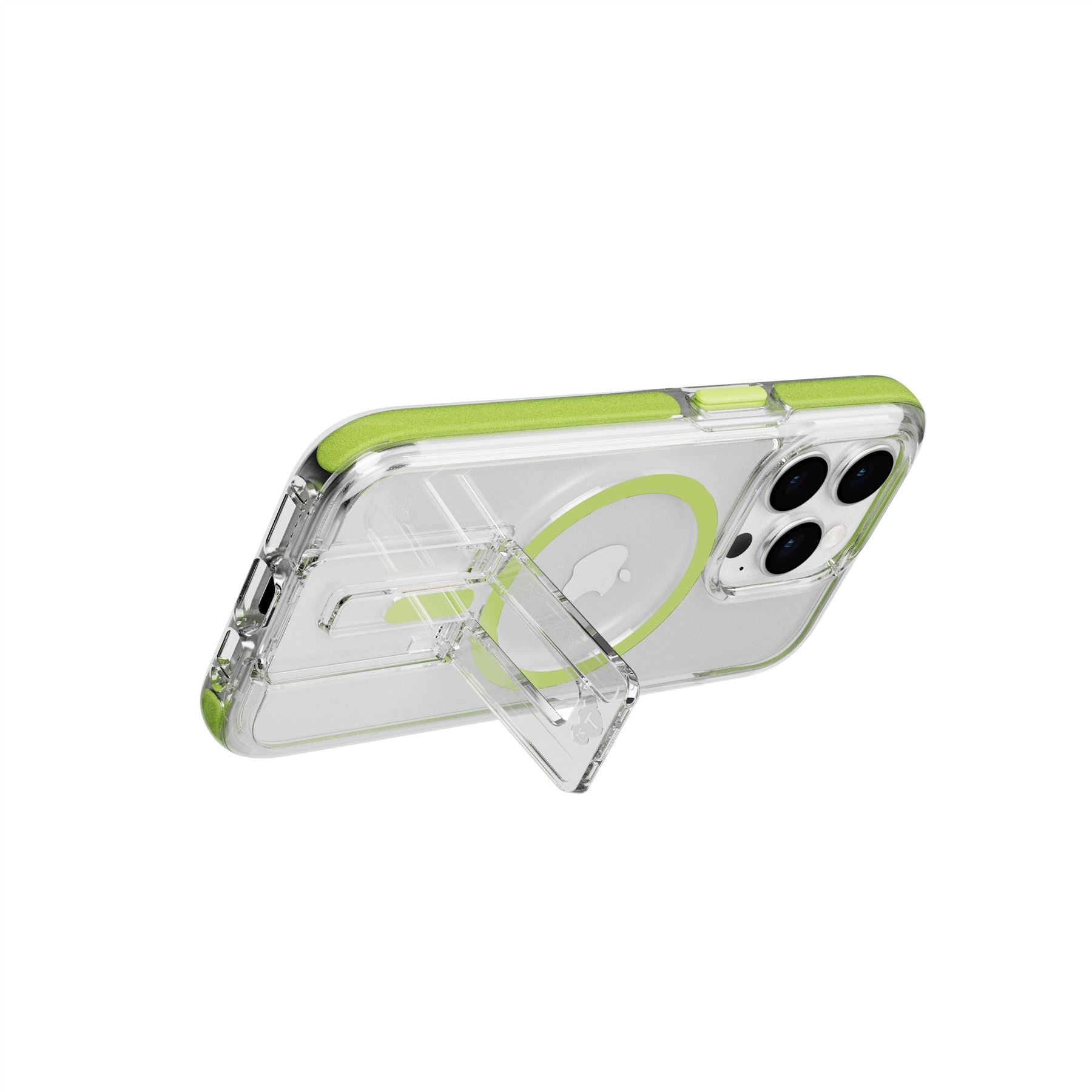 tech21-evocrystal-kick-iphone-15-pro-h-lle-lime-magsafe image 7