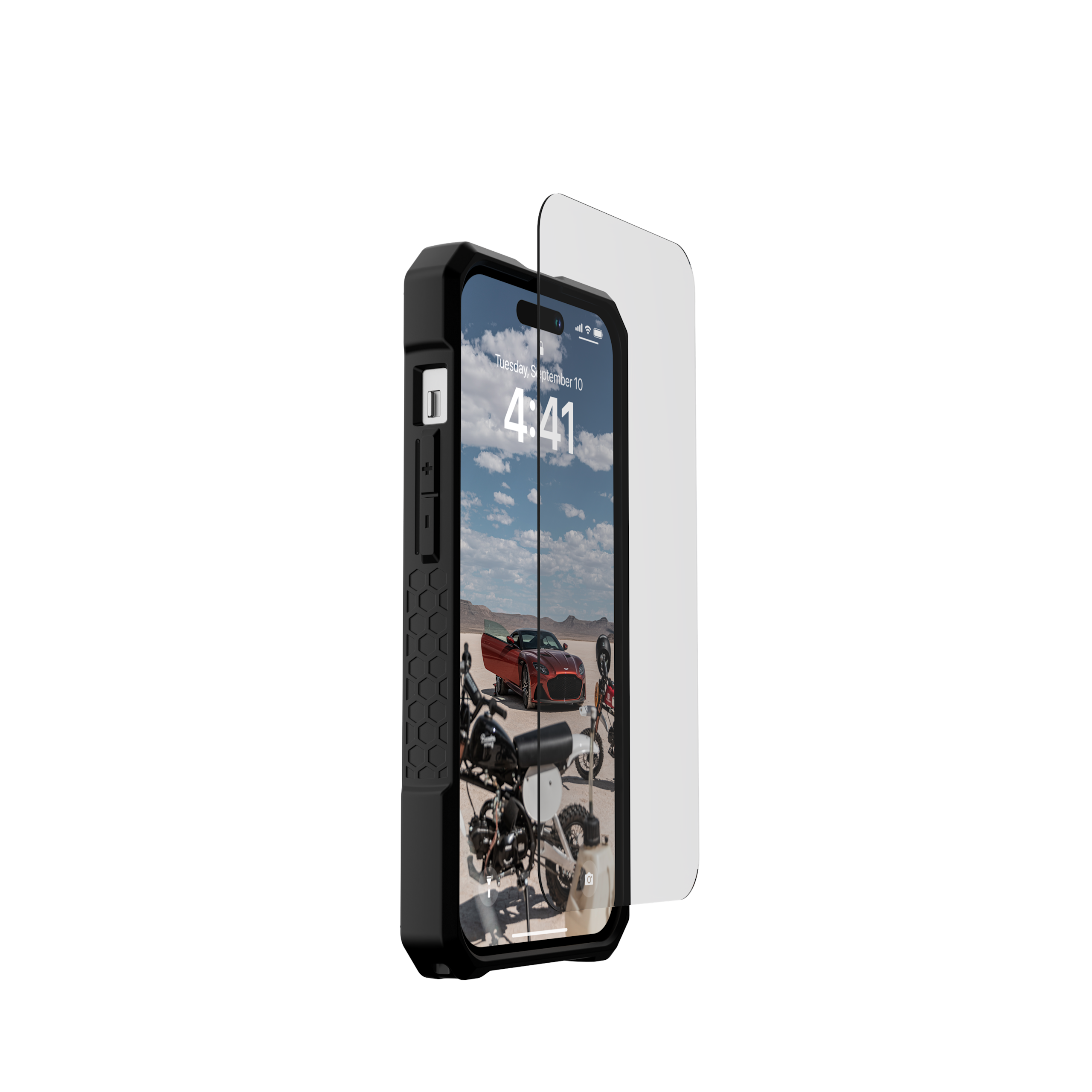 uag-standard-issue-iphone-14-pro-panzerglas-shield-plus image 5
