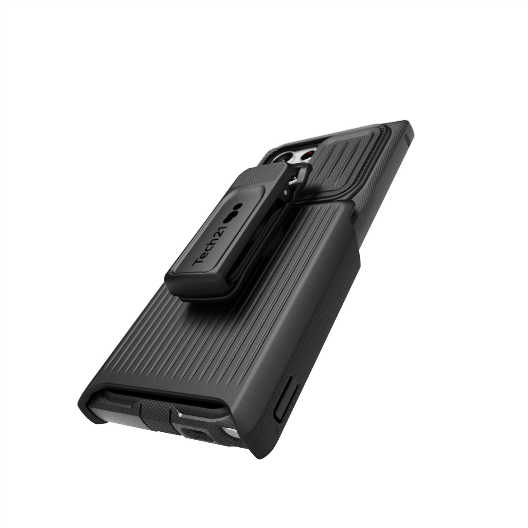 tech21-evomax-galaxy-s22-ultra-handyh-lle-schwarz-mit-holster image 3