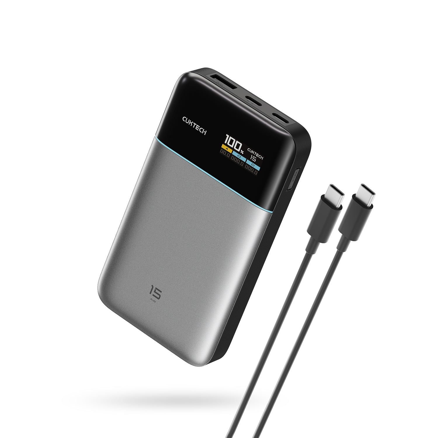 cuktech-number-series-15-air-powerbank-usb-c-flach image 1