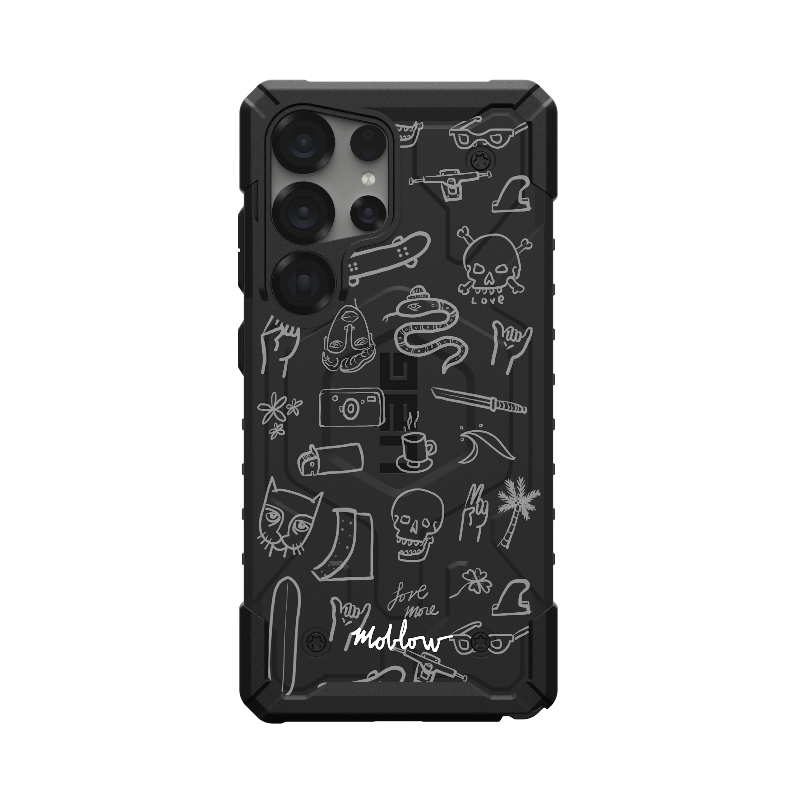 uag-pathfinder-galaxy-s26-ultra-h-lle-mark-oblow-doodles image 1