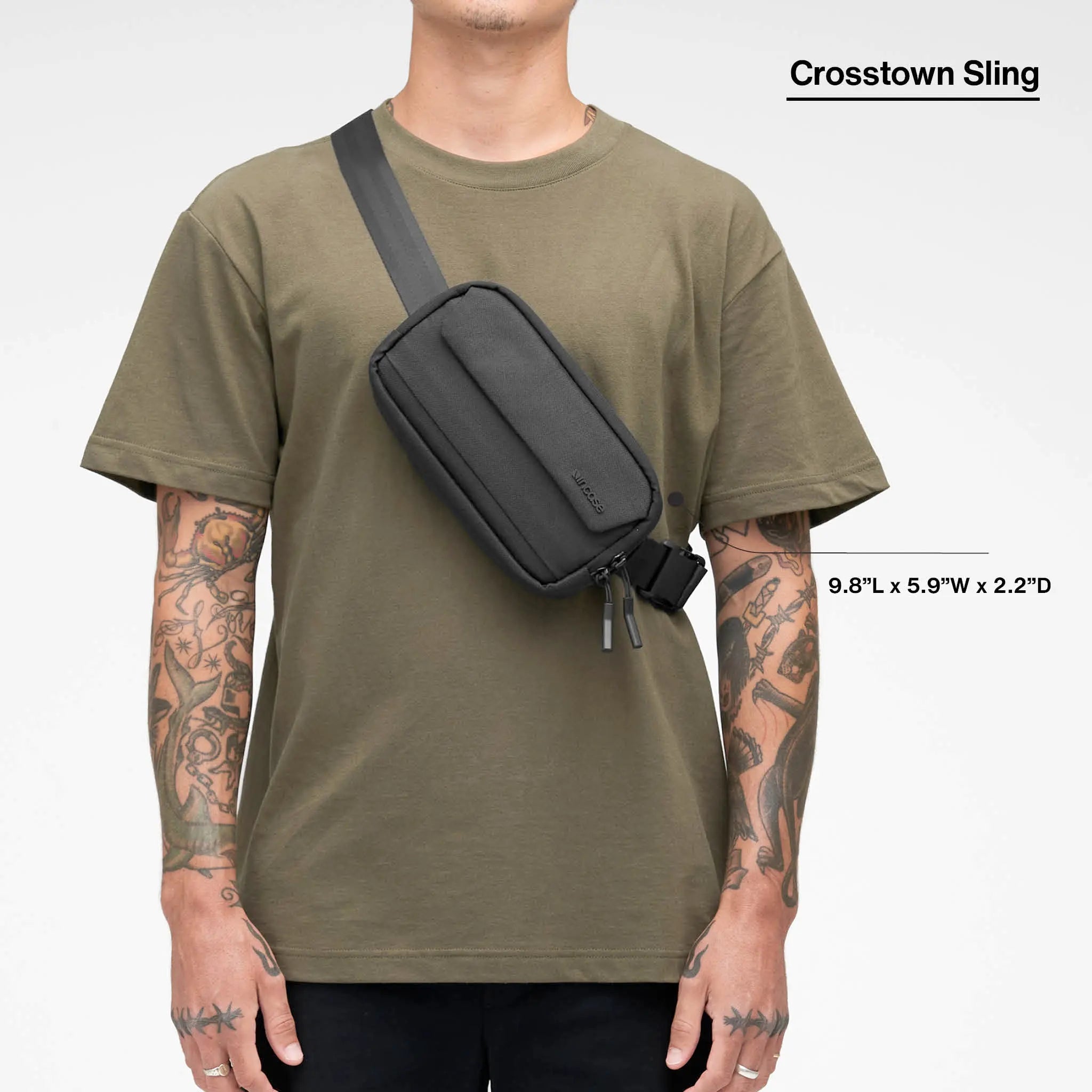 incase-crosstown-sling-umh-ngetasche-black-translucent-woolenex image 4