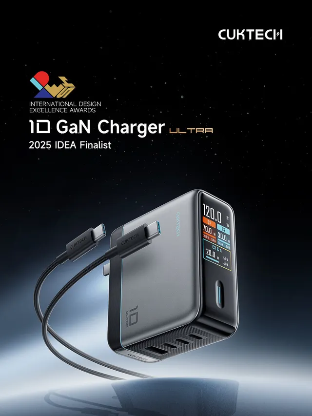 cuktech-number-series-ad1204u-gan-ladeger-t-usb-c-schnellladen image 1