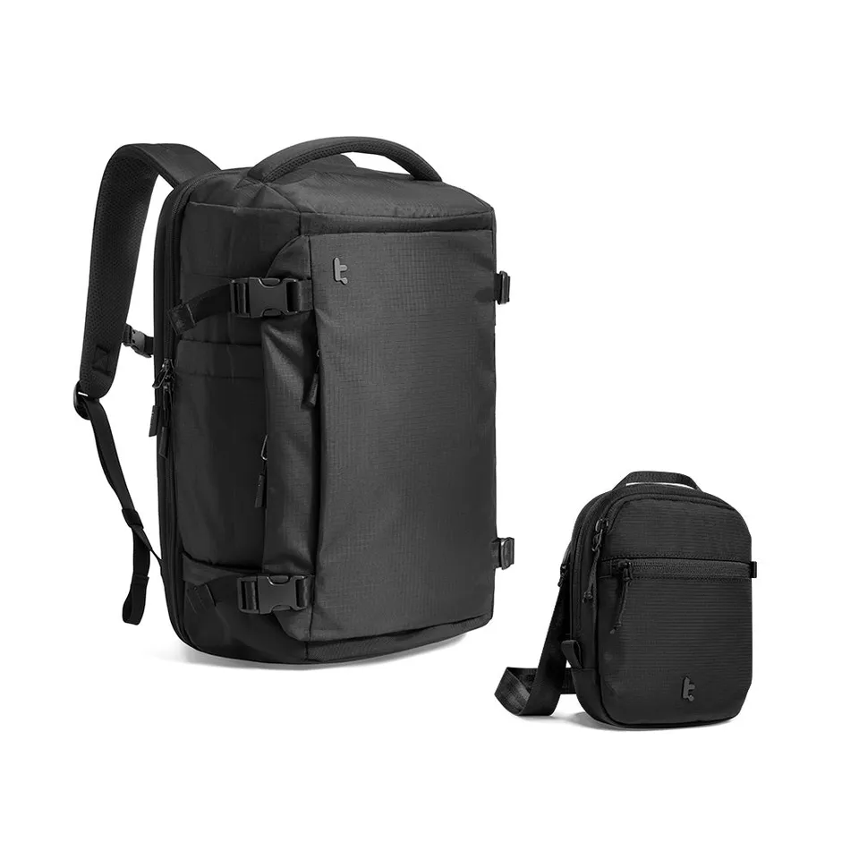 tomtoc-travel-light-set-rucksack-28l-mit-crossbody-bag image 1