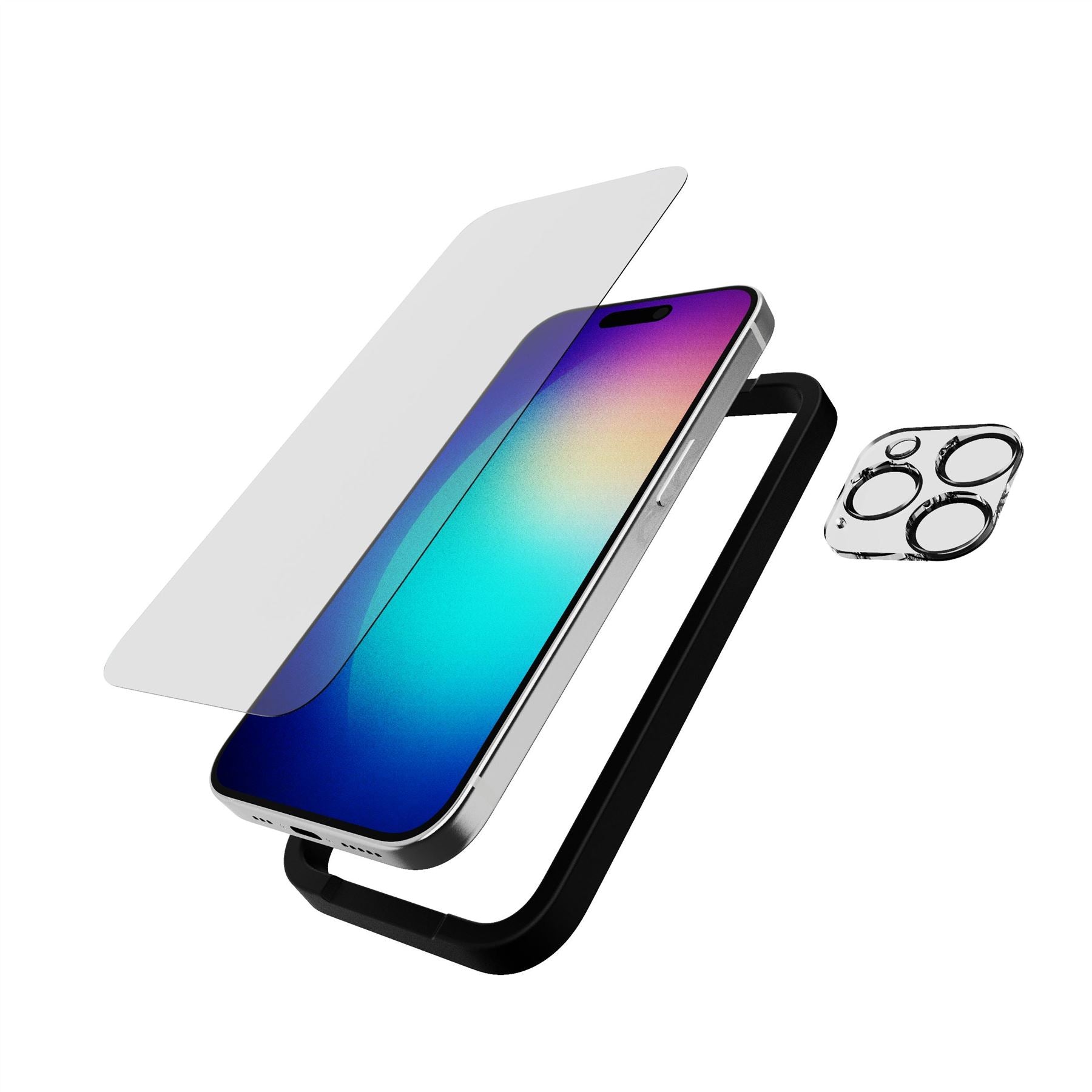 tech21-impactglass-panzerglas-iphone-15-pro-kamera-schutz image 4