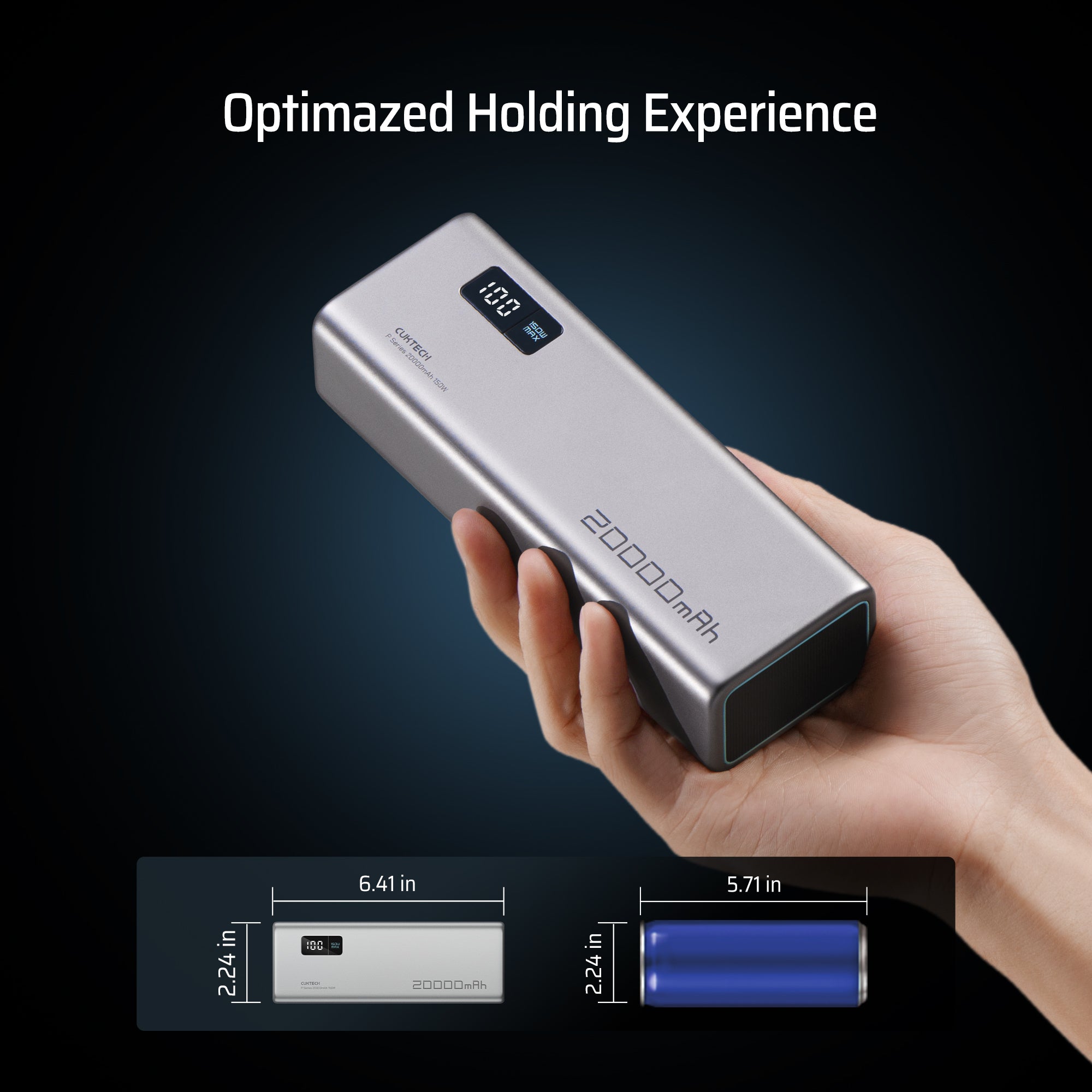 cuktech-15-power-bank-20000mah-150w-schnellladen image 4