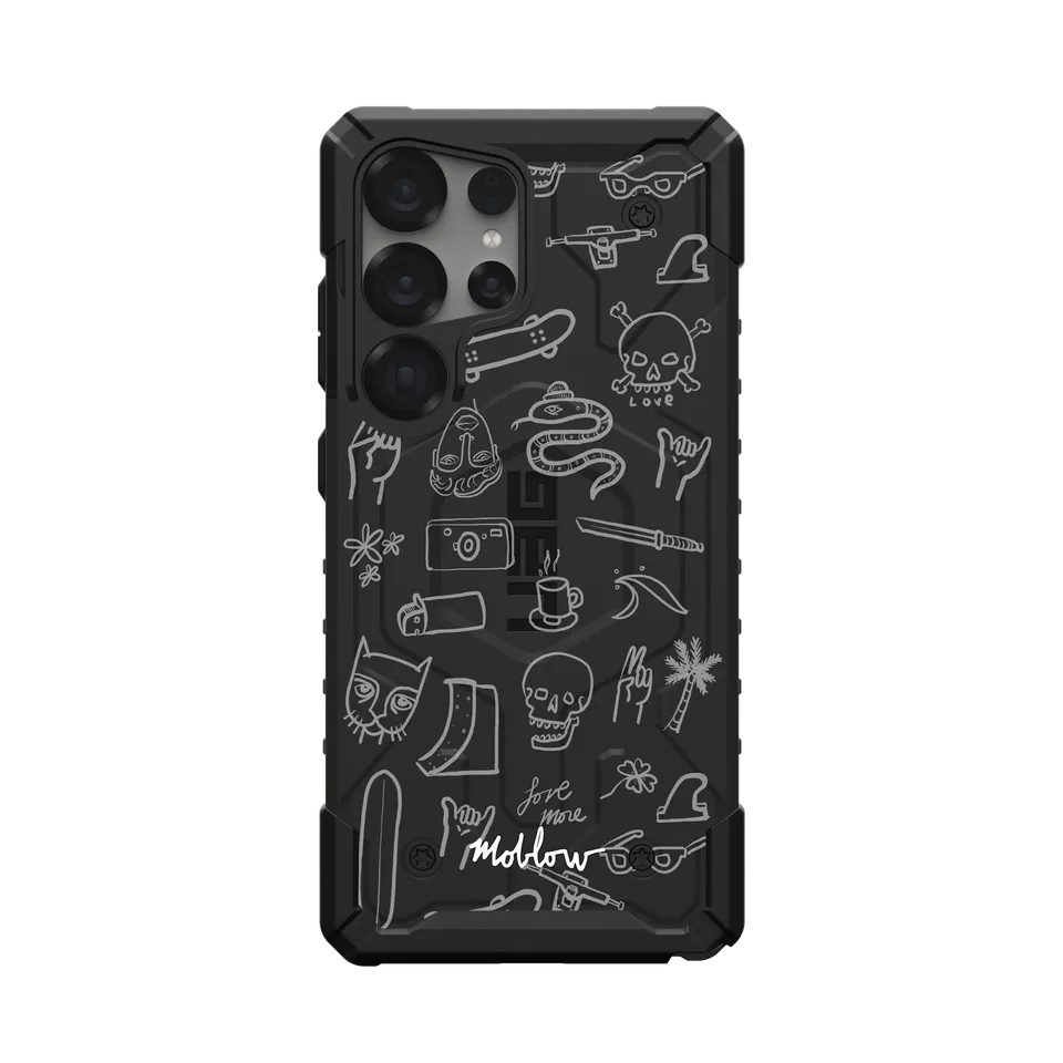 uag-pathfinder-galaxy-s26-ultra-h-lle-mark-oblow-doodles image 1