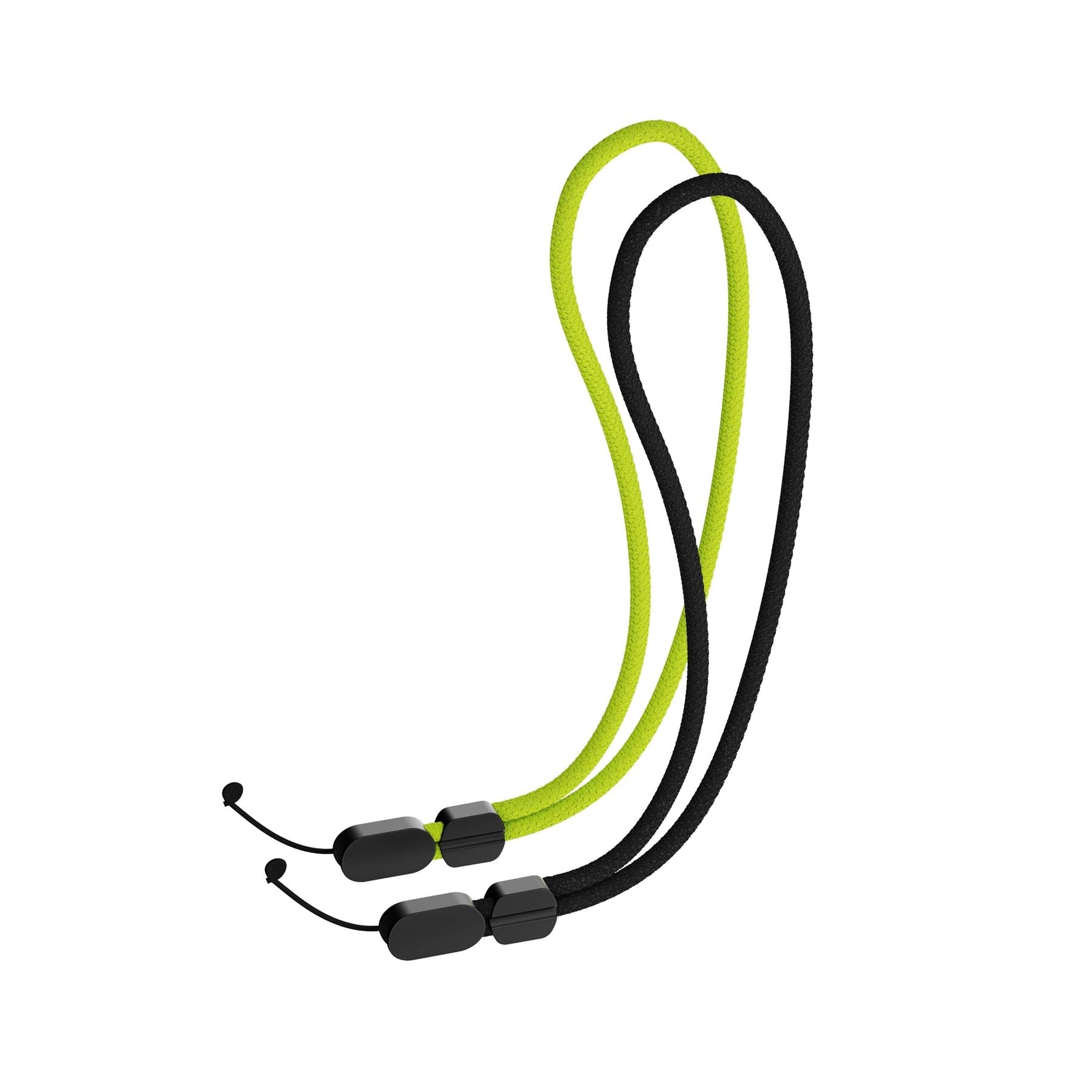 tech21-wrist-lanyard-handyband-2er-schwarz-lime image 2